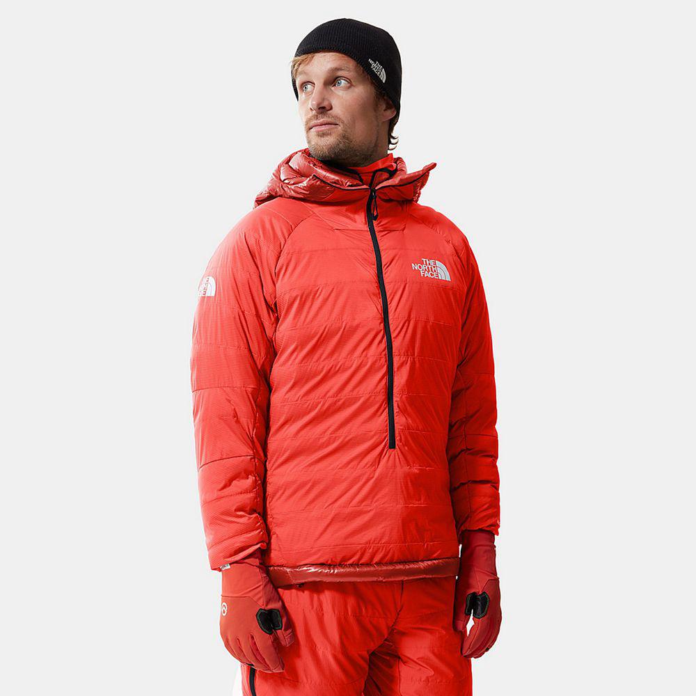 The North Face Amk L3 50/50 ½ Zip Ανδρικα Μπουφάν Με Κουκούλα - Πορτοκαλι (FNYV98670)